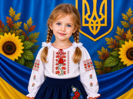 Блуза садочок з трояндами Блуза садочок з трояндами