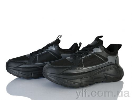 Кросівки NO BRAND 44-46 black-black Кросівки NO BRAND 44-46 black-black
