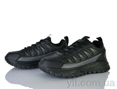 Кросівки NO BRAND 44-47 black-black Кросівки NO BRAND 44-47 black-black