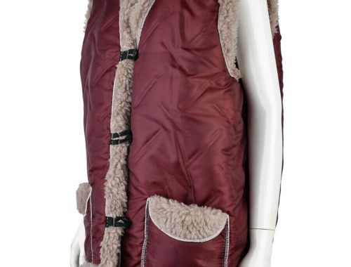 Жилетка NO BRAND Жилетка N2 норма бордовий Жилетка NO BRAND Жилетка N2 норма бордовий