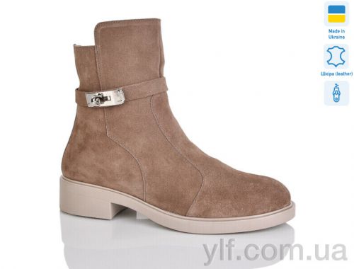 Черевики NO BRAND 81H корич.з. зима