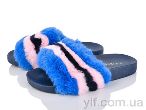 Шльопанці BAMBOO 40269 синій Шльопанці BAMBOO 40269 синій