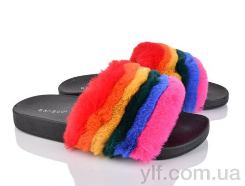 Шльопанці BAMBOO 40269 мікс