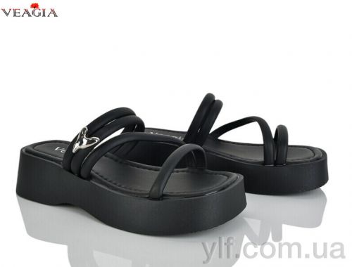 Шльопанці VEAGIA N6 black Шльопанці VEAGIA N6 black