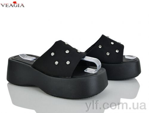 Шльопанці VEAGIA N1 black Шльопанці VEAGIA N1 black