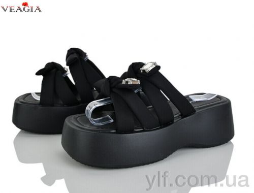 Шльопанці VEAGIA N2 black Шльопанці VEAGIA N2 black