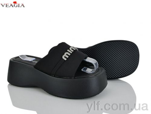 Шльопанці VEAGIA N4 black Шльопанці VEAGIA N4 black