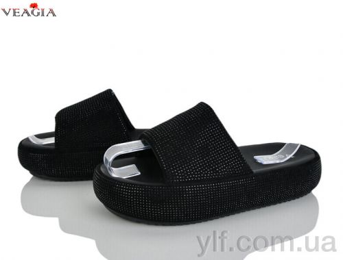 Шльопанці VEAGIA N16 black Шльопанці VEAGIA N16 black