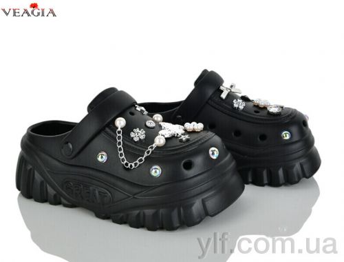 Крокси NO BRAND 3005-1 black Крокси NO BRAND 3005-1 black