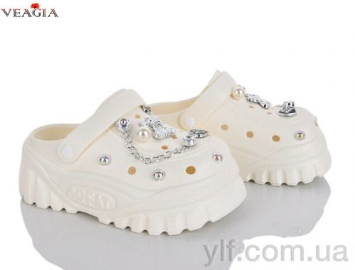Крокси NO BRAND 3004-1 beige Крокси NO BRAND 3004-1 beige
