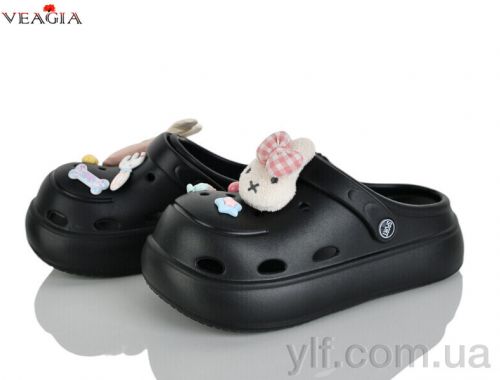 Крокси NO BRAND 3006-1 black Крокси NO BRAND 3006-1 black