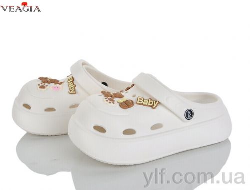 Крокси NO BRAND 3007-2 beige Крокси NO BRAND 3007-2 beige