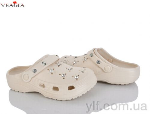 Крокси NO BRAND 3008-3 beige Крокси NO BRAND 3008-3 beige
