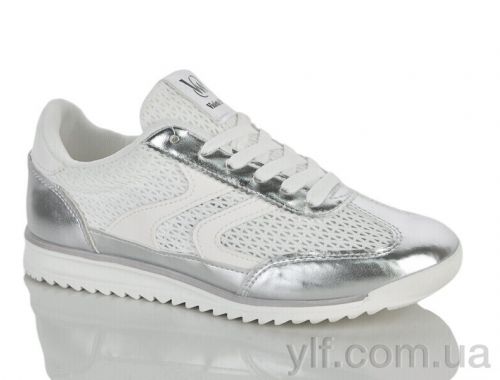 Кросівки VIOLETA ONLY ONE 2028-1 white-silver Кросівки VIOLETA ONLY ONE 2028-1 white-silver