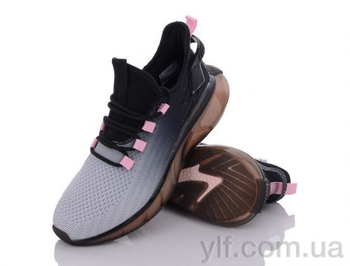 Кросівки VIOLETA ONLY ONE 24-139 grey-black-pink Кросівки VIOLETA ONLY ONE 24-139 grey-black-pink