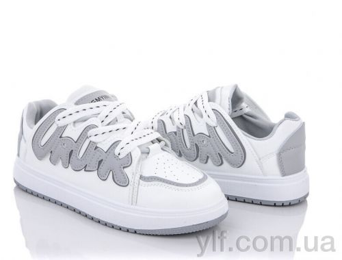 Кросівки VIOLETA ONLY ONE Y148(K37) white-grey Кросівки VIOLETA ONLY ONE Y148(K37) white-grey